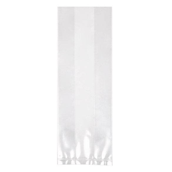 Plastpåsar 7,6x5,1x22,9cm med Sidoinvik (100 st) [GB11]