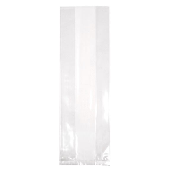 Plastpåsar 10,2x5,4x30,5cm med Sidoinvik (100 st) [GB15]