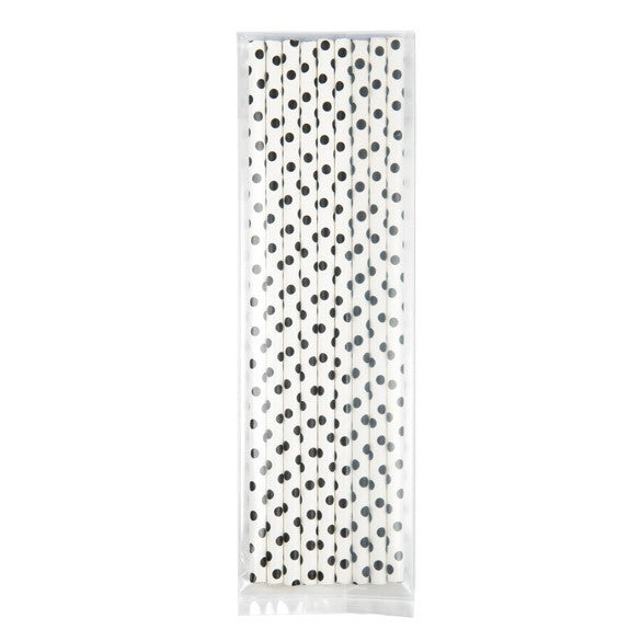Plastpåsar 6,4x5,1x24,8cm med Sidoinvik (100 st) [GB22]