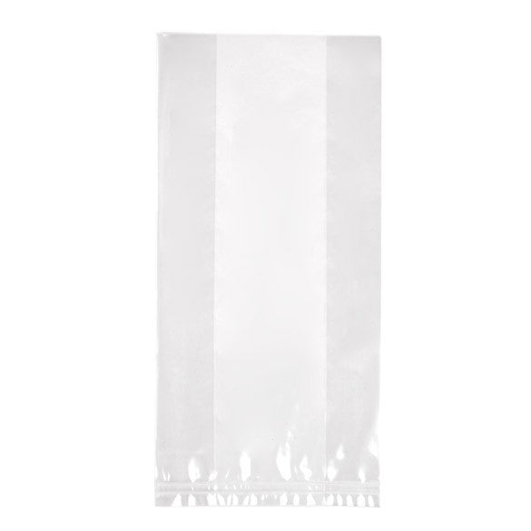 Plastpåsar 10,2x5,1x20,3cm med Sidoinvik (100 st) [GB4]