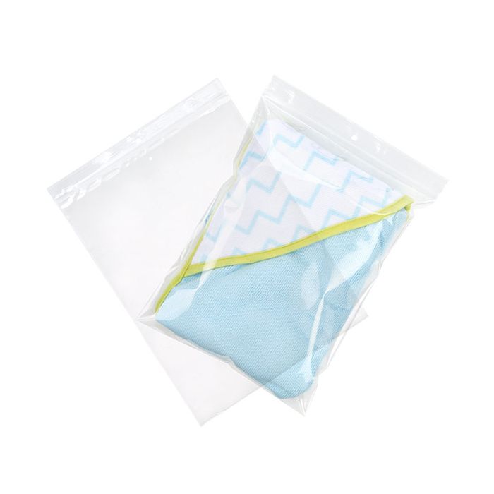 Zippåsar med häng hål och lufthål 23x30,5cm Kristallklart PP 100 mikron (100 st) [Z4R912V]