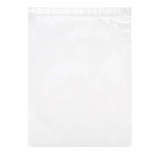 Blixtlåspåsar med häng hål 25,5x33cm Kristallklart PP 50 mikron (100 st) [ZR1013]