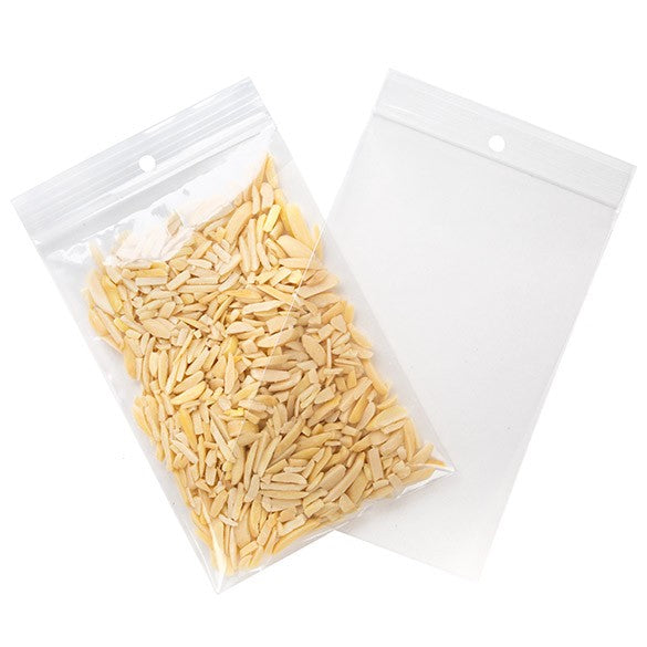 Zippåsar med häng hål 10x15cm Kristallklart PP 75 mikron (100 st) [Z3R46]