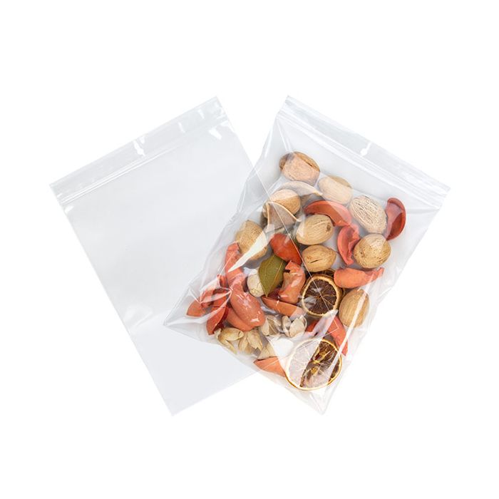 Blixtlåspåsar med häng hål 18x23cm Kristallklart PP 50 mikron (100 st) [ZR79]