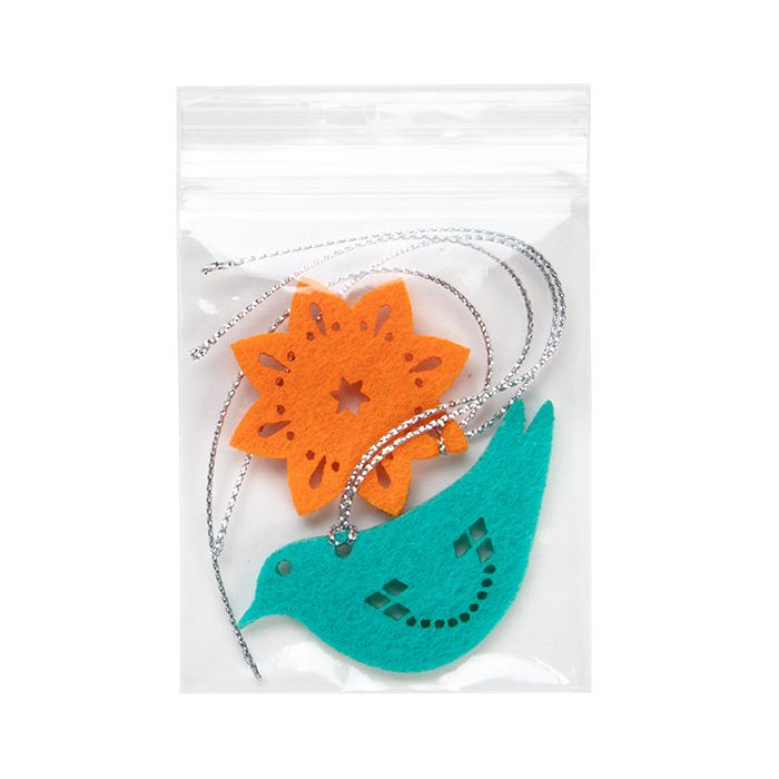 Zippåsar 6,5x7,5cm Kristallklart PP 75 mikron (100 st) [Z3C2H3]