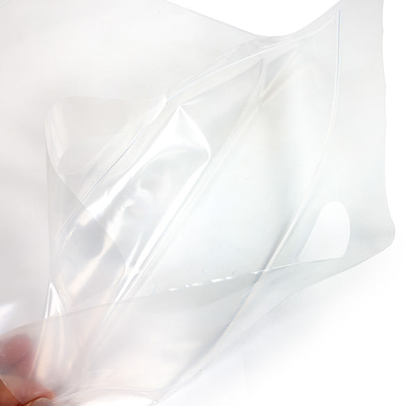 Plastkassar Transparent 33,6x33,6 + 6,4cm 75 mikron med Zip Stängning (100 st) [ZH13CL5]