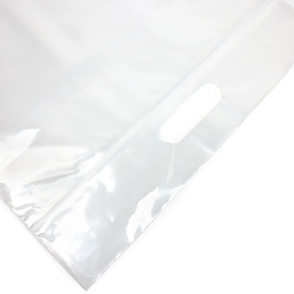 Plastkassar Transparent 33,6x33,6 + 6,4cm 75 mikron med Zip Stängning (100 st) [ZH13CL5]