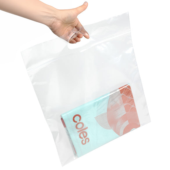 Plastkassar Transparent 33,6x33,6 + 6,4cm 75 mikron med Zip Stängning (100 st) [ZH13CL5]