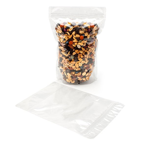 Stå upp påsar Transparent 17,8x9,8x25,2cm | 280 gram (100 st) [ZBG69]