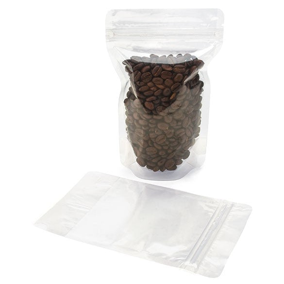 Stå upp påsar Transparent 12x7,5x17,9cm | 114 gram (100 st) [ZBG46]