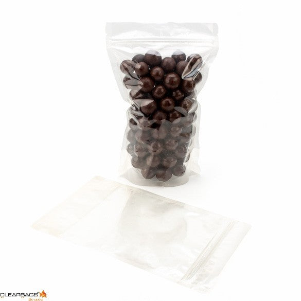 Stå upp påsar Transparent 14,6x7,9x23cm | 170 gram (100 st) [ZBG58]