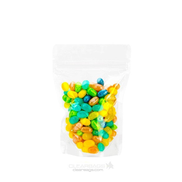 Stå upp påsar Transparent 10x6x15cm | 57 gram (100 st) [ZBG2]