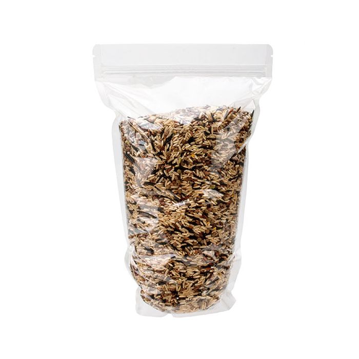 Stå upp påsar Transparent 18,9x11,4x29,4cm | 397 gram (100 st) [ZBG6H11]