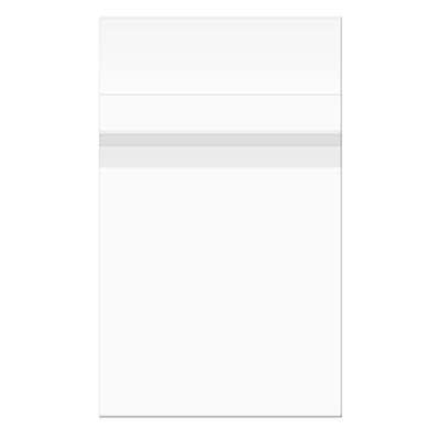 Plastpåsar 34,1x48,9cm laminerade och Transparent med Tejpremsa (100 st) [LB1319PC]