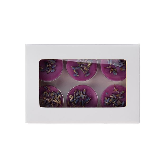 Vit Kraft Artisan Candy Box Set, rund insats 7x2.1x10.3 cm (25 st) [CNDYR274W]