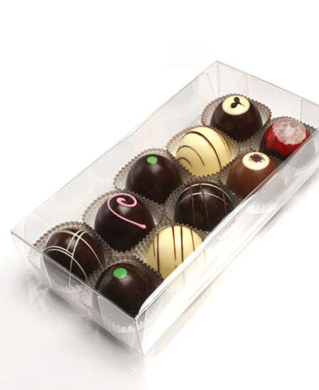 Tryffelbox med insats 10,8 x 4,1 x 21,6 cm (100 st) [CNDY193]