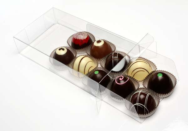 Tryffelbox med insats 10,8 x 4,1 x 21,6 cm (100 st) [CNDY193]