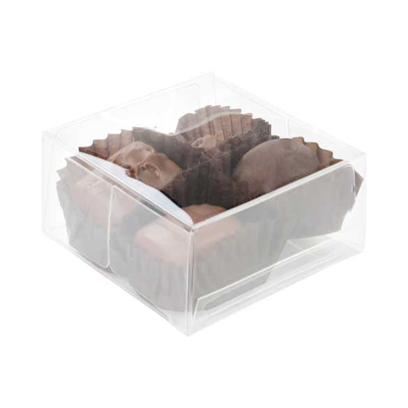 Chokladlåda med insats 7 x 3,7 x 7 cm (100 st) [CNDY227]