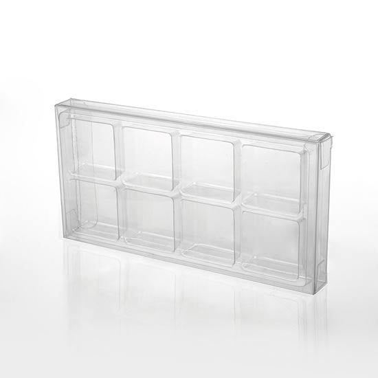 Crystal Klart Artisan Candy Box Sets för 8 7 x 1,4 x 13,8cm (25 st) [CNDY272]
