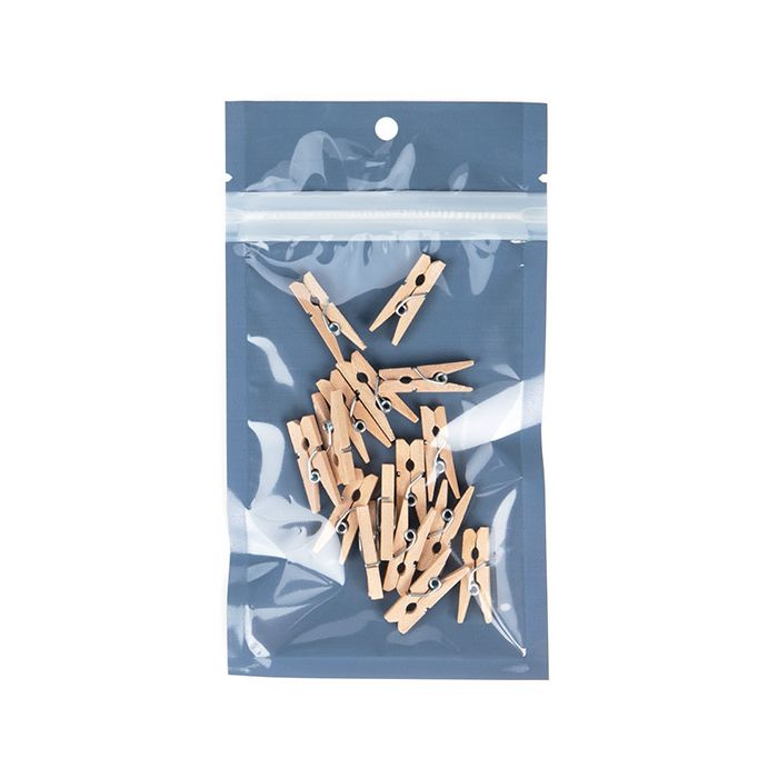 Miljövänliga Blixtlåspåsar svarta 7,6x11,4 cm (100 st) [HZBBE3B]