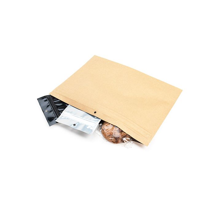 Kraftsäckar för barnskyddade påsar 30,5 x 10 x 23 cm (100 st) [CRP129K]