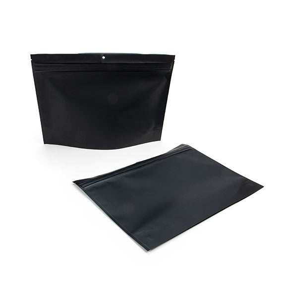 Barnsäkra påsar för påsar med matt svart 30,5x10,2x22,9cm (100 st) [CRP129MB]