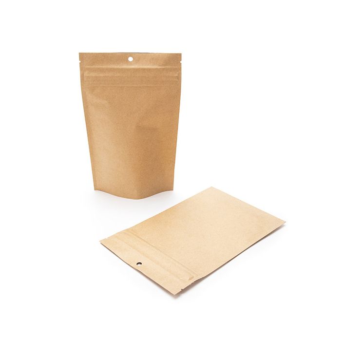 Child Resistant Pouch Bags Kraft 13x6,4x20,6cm