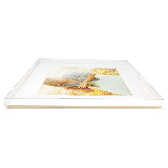 Plastlådor 28,2x2,5x35,8cm Kristallklart (25 st) [FPB171]