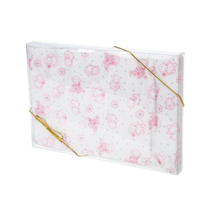 Plastlådor 18,7x2,5x26,8cm Kristallklart (25 st) [FB184]