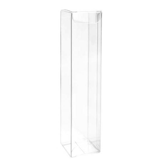 Plastlådor 3,8x3,2x17,1cm Kristallklart (25 st) [FPB341]