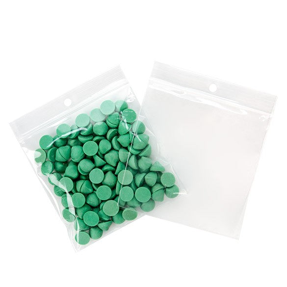 Zippåsar med häng hål 10x10cm Kristallklart PP 75 mikron (100 st) [Z3R44]