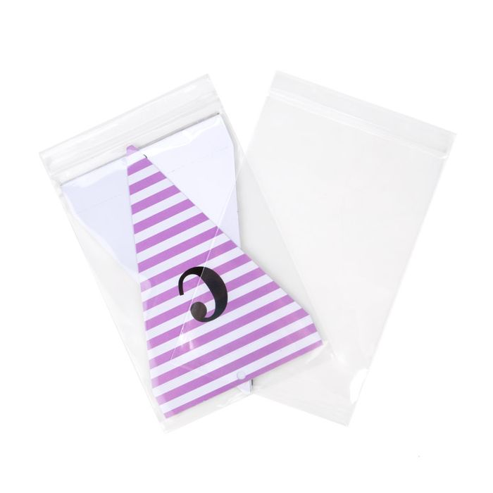 Zippåsar 15x23cm Kristallklart PP 100 mikron (100 st) [Z4C69]