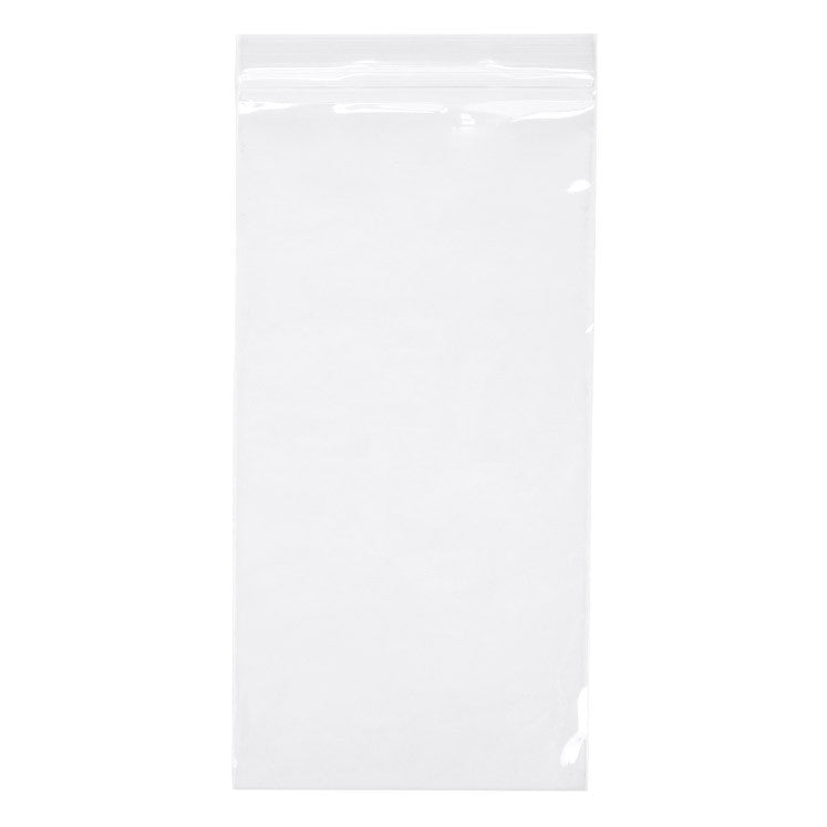 Blixtlåspåsar 12,5x25,5cm Kristallklart PP 50 mikron (100 st) [ZC510]