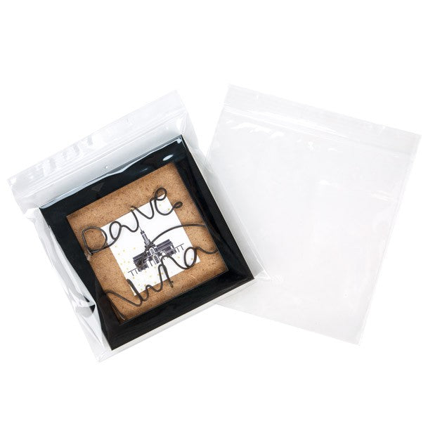 Blixtlåspåsar med lufthål 15x15cm Kristallklart PP 50 mikron (100 st) [ZC66V]