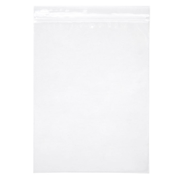 Blixtlåspåsar 15x20,5cm Kristallklart PP 50 mikron (100 st) [ZC68V]