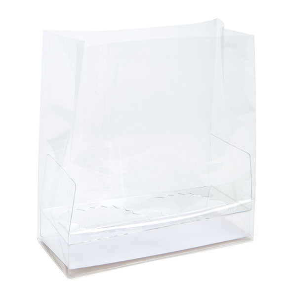 Cupcakepåsar för mini-dubbar med pappersbotten 12,7x5,7x12,7cm (100 st) [CBG9]
