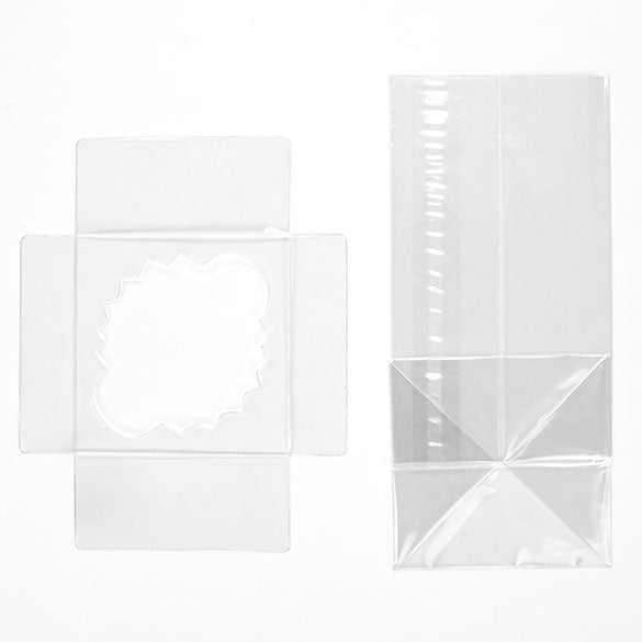 Cupcakepåsar för mini-dubbar med pappersbotten 12,7x5,7x12,7cm (100 st) [CBG9]