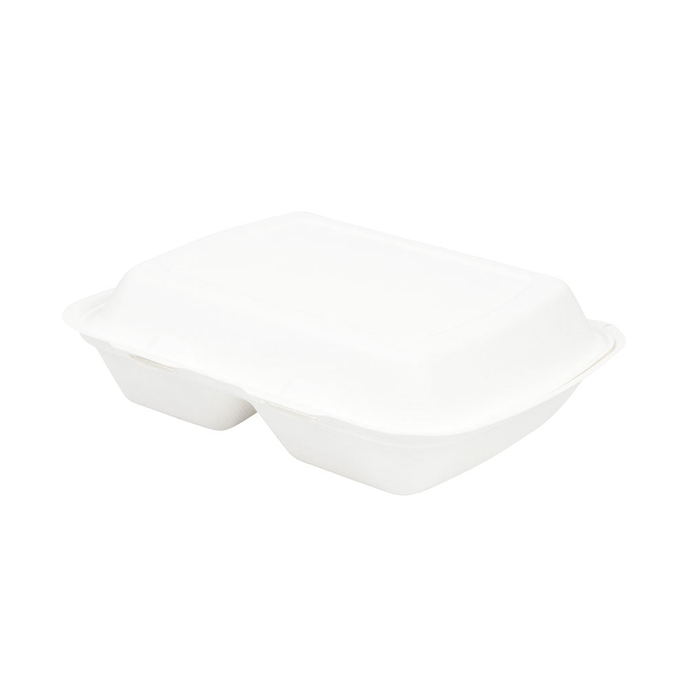 Menybricka med lock 2-spik sockerrör 25x20x7,5 cm (200 st) [GB-DFC01347]