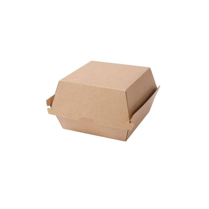 Take-away Box Brown, 16.8x15.4x9.8 cm, fyrkantig (200 st) [GB-DFC04286]