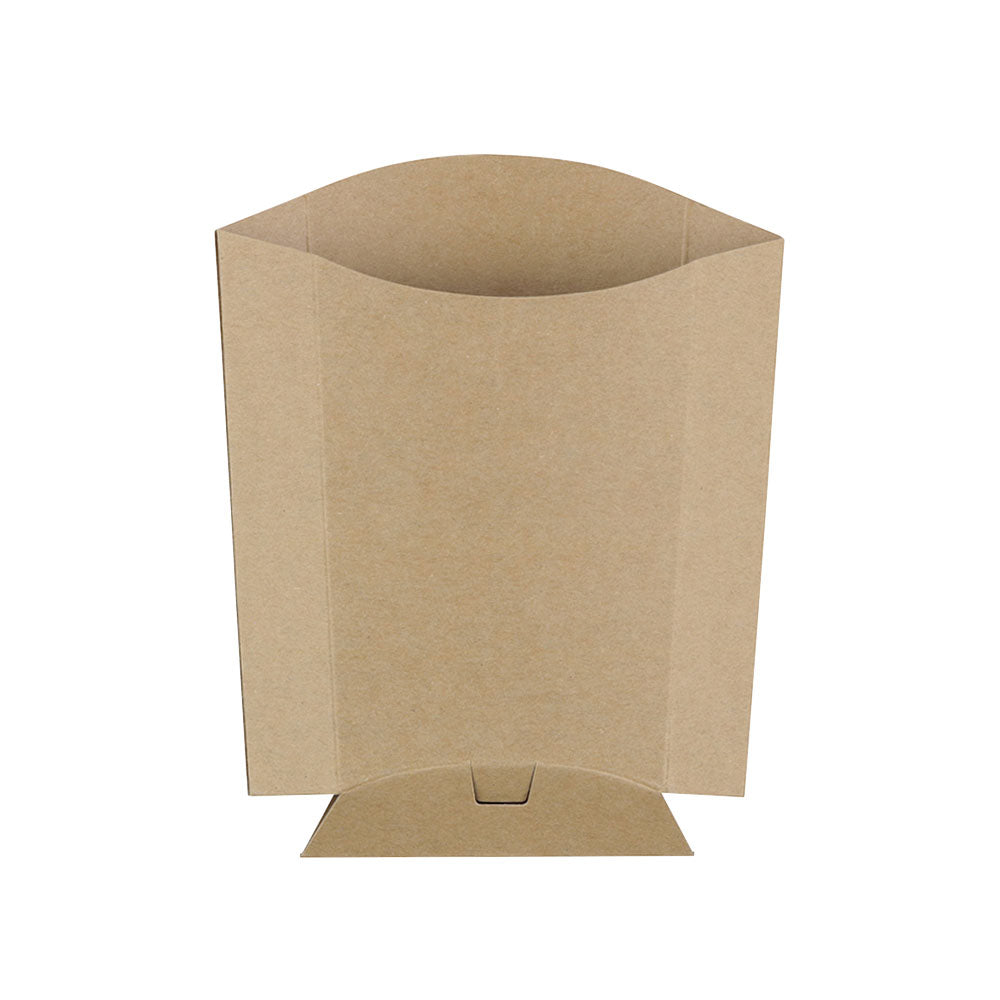 Pommes fritesbricka kartong 196 ml, 8,5x5x12 cm Brun (1000 st) [GB-DFC06891]