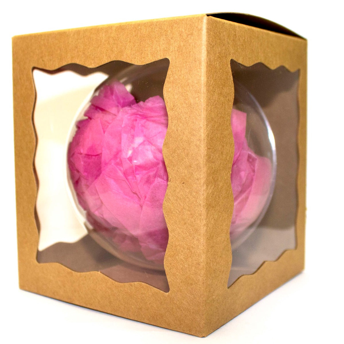 Plast Boll Transparent 10cm (25 st) [PEP-1002101]