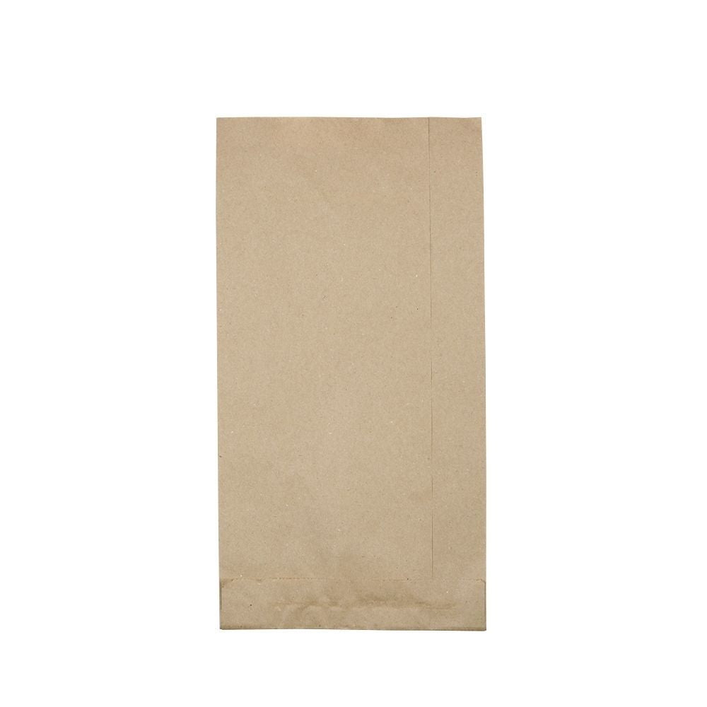 Platta papperspåsar bruna 15x6x28 cm (1 000 st) [GB-DRE02246]