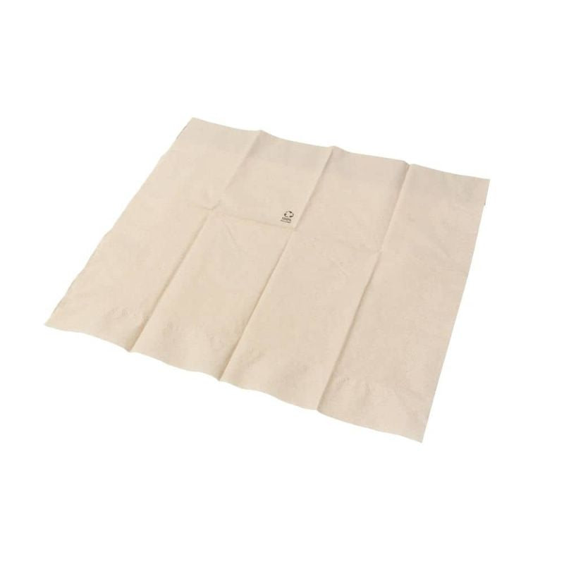 Bestickservetter Pappersbruna 10 x 19,5 cm, 2 lager (1000 st) [GB-DSE02803]