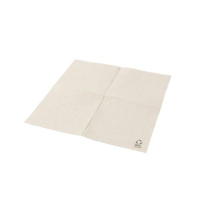 Servetter Paper Brown 25 x 25 cm, 2 lager 1/4 vikning (3000 st) [GB-DSE02821]