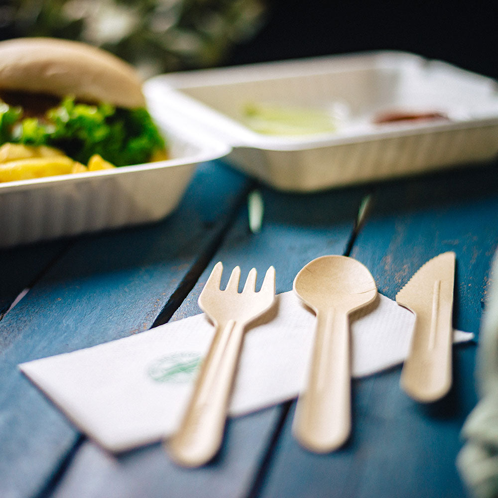 Sked papper 16,5 cm brun (1000 st) [GB-DSE06365]