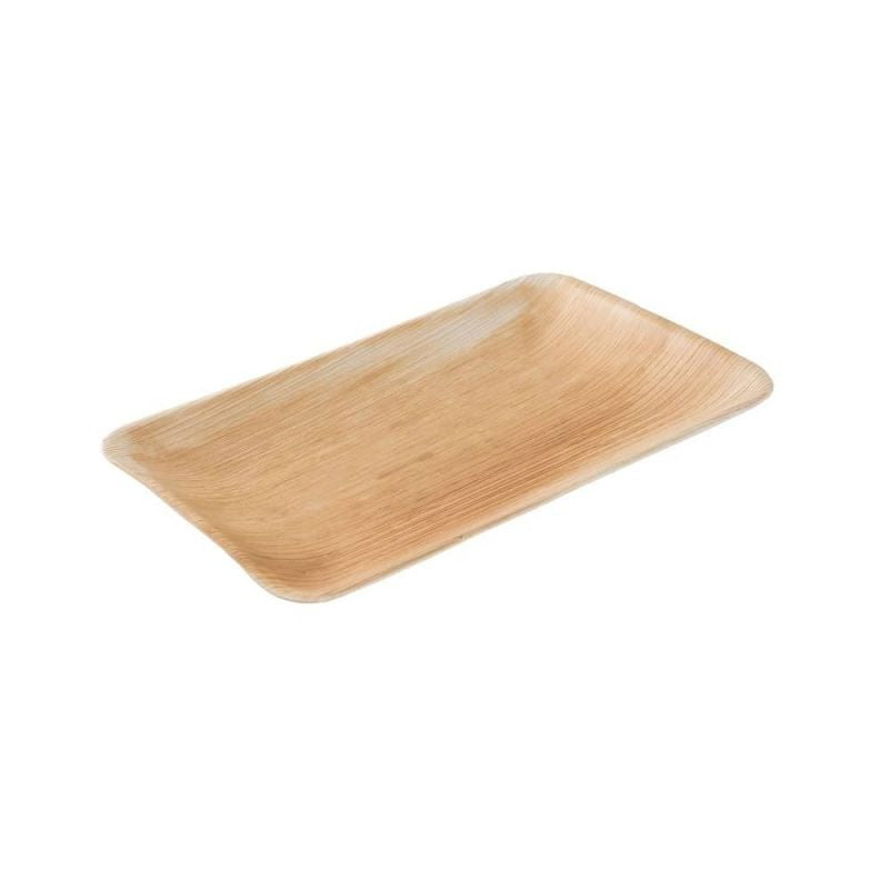 Rectangular Plate Palm Leaf 25x15cm (200 pieces)