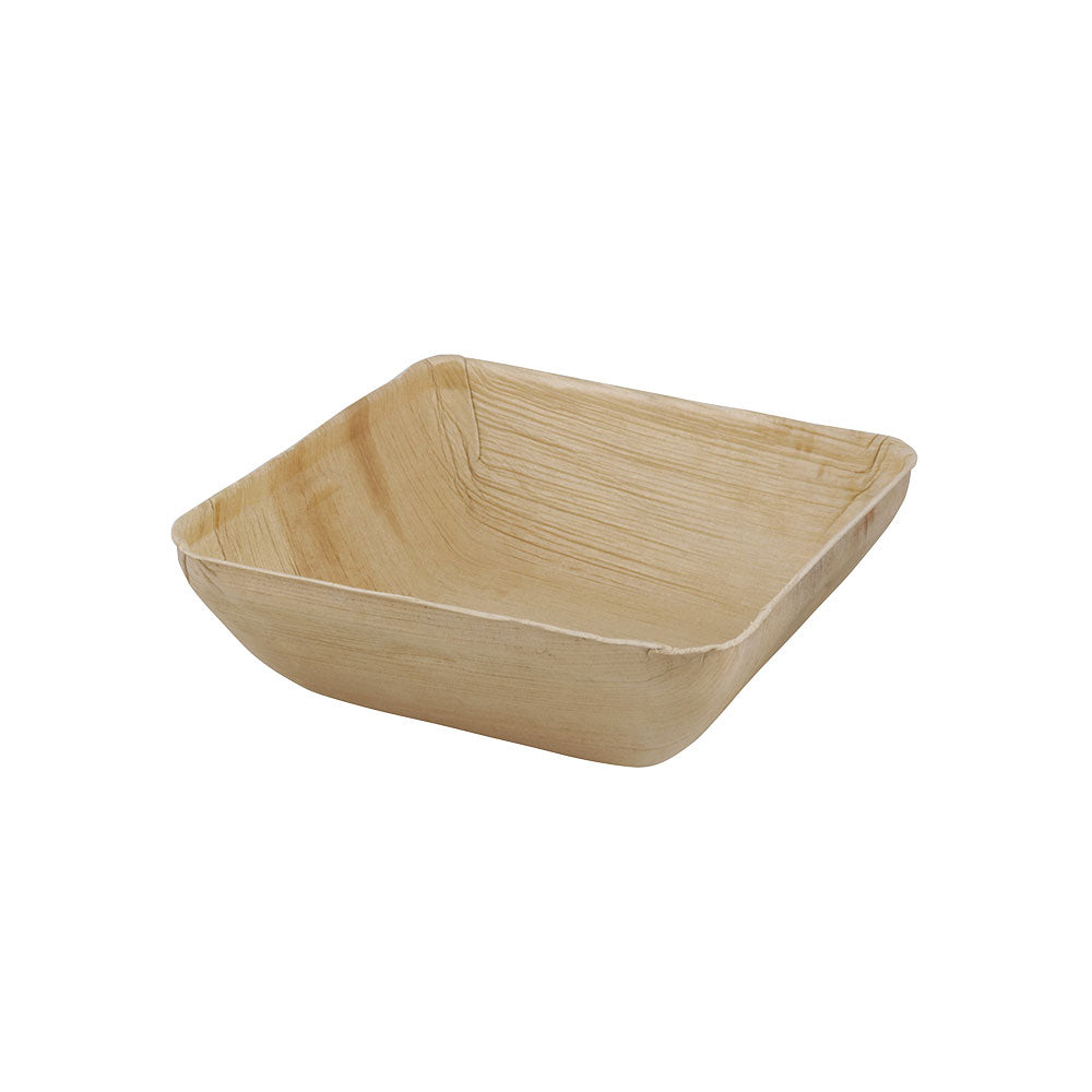 Skålar Palmware® 18x5x18 cm 800 ml, med lock fyrkantigt (60 st) [GB-DTW05465]