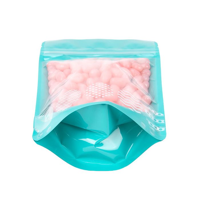 Stå upp påsar Teal eater 13x7,9x20,6cm (25 st) [ZBGW3TE]