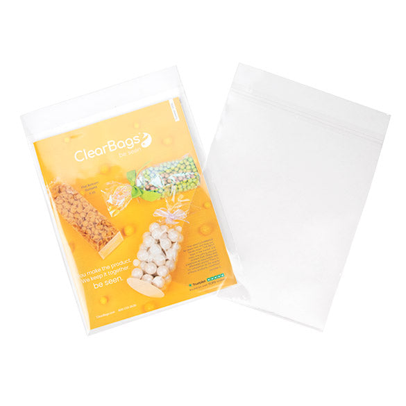 Premium miljövänliga påsar 22,7x28,6 cm skyddande förslutning (100 st) [GC811PC]