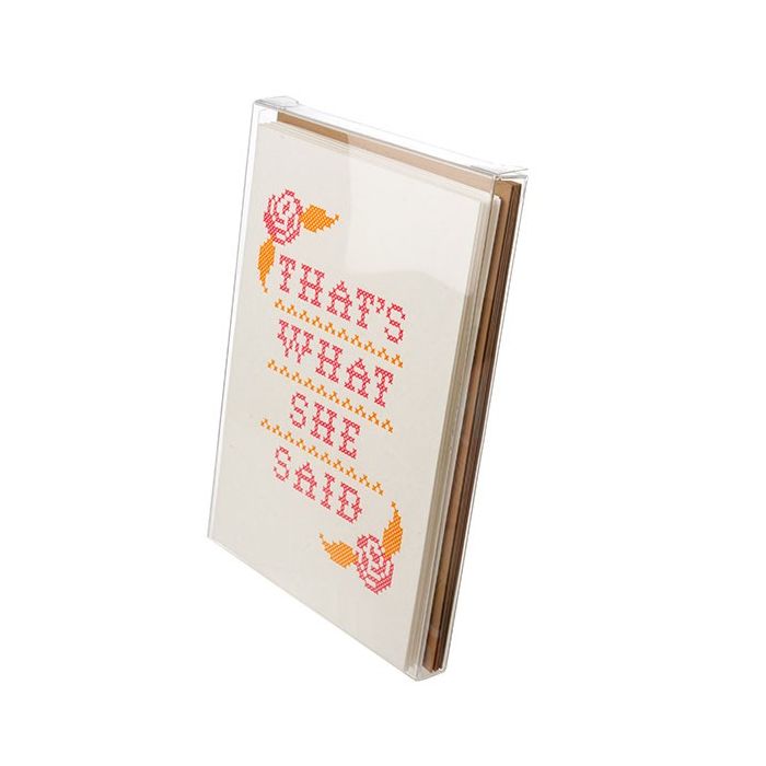 Plastlådor 13x1,5x19cm Kristallklart (25 st) [FB1]